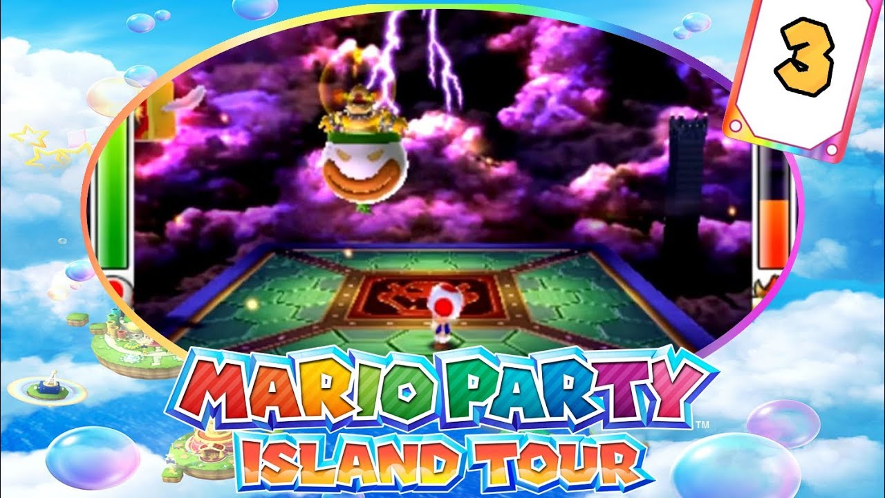Mario Party : Island Tour - Au Sommet De La Tour ! (Tour de Bowser  / Partie 3)