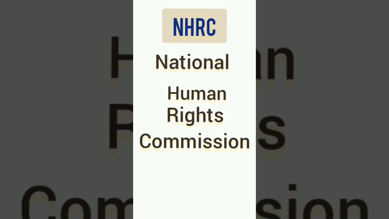 NHRC ki Fullfrom| NHRC fullfrom| NHRC abbreviation and slang |#nhrc