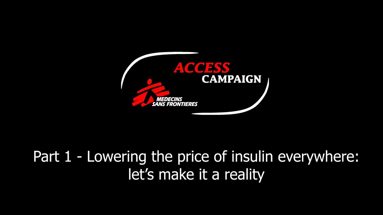 Webinar: Part 1 - Lowering the price of insulin everywhere: let’s make it a reality
