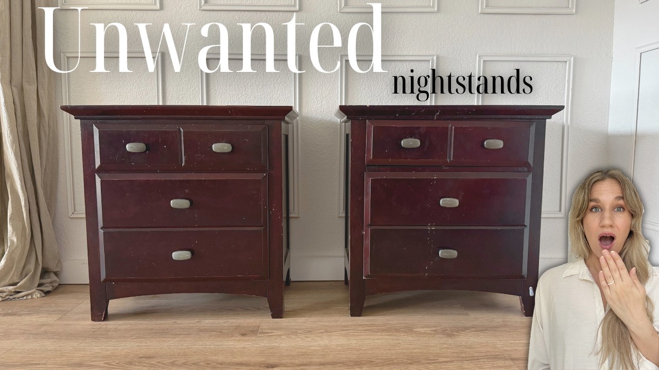 Trash to treasure | Turning some forgotten nightstands into something special