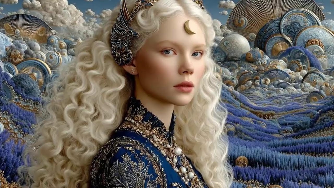 Moon Goddess and Enchanted Moonlit Realm | Relaxing 4K Fantasy Music & Art | P2 2026