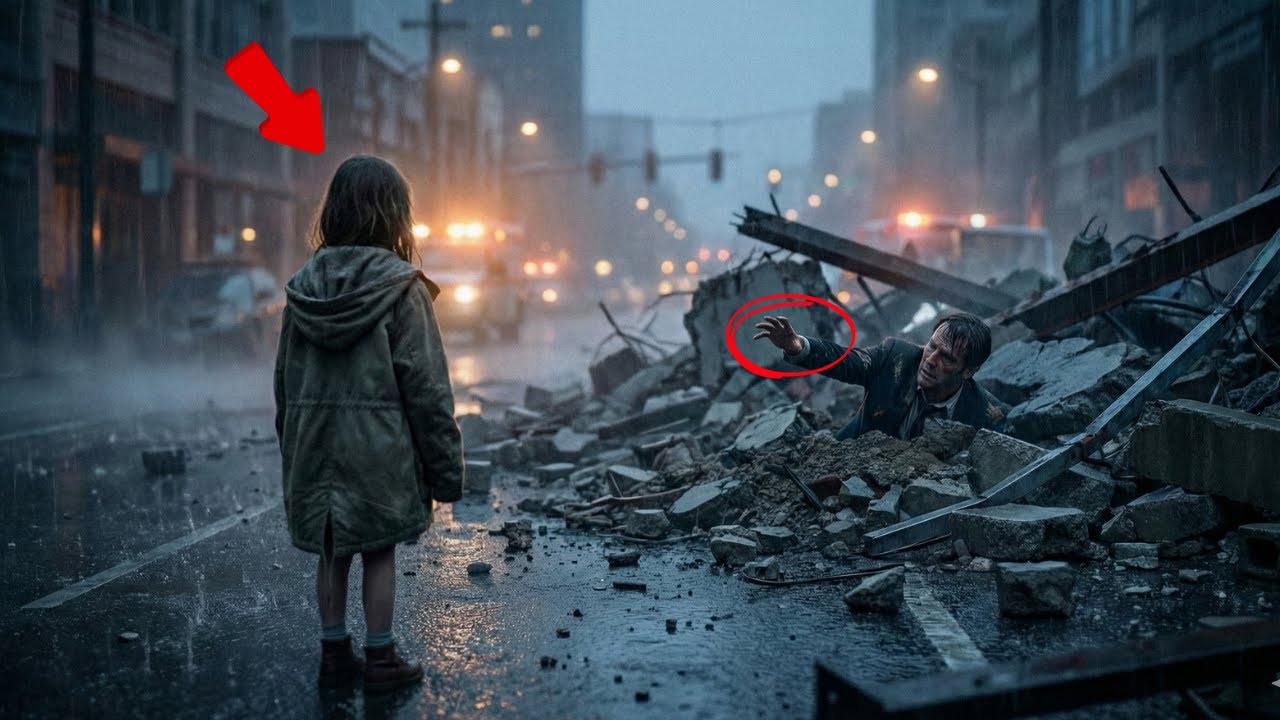 A Homeless Orphan Girl Helped a Man in the Rubble — She Didn’t Know He Was One of the Richest...