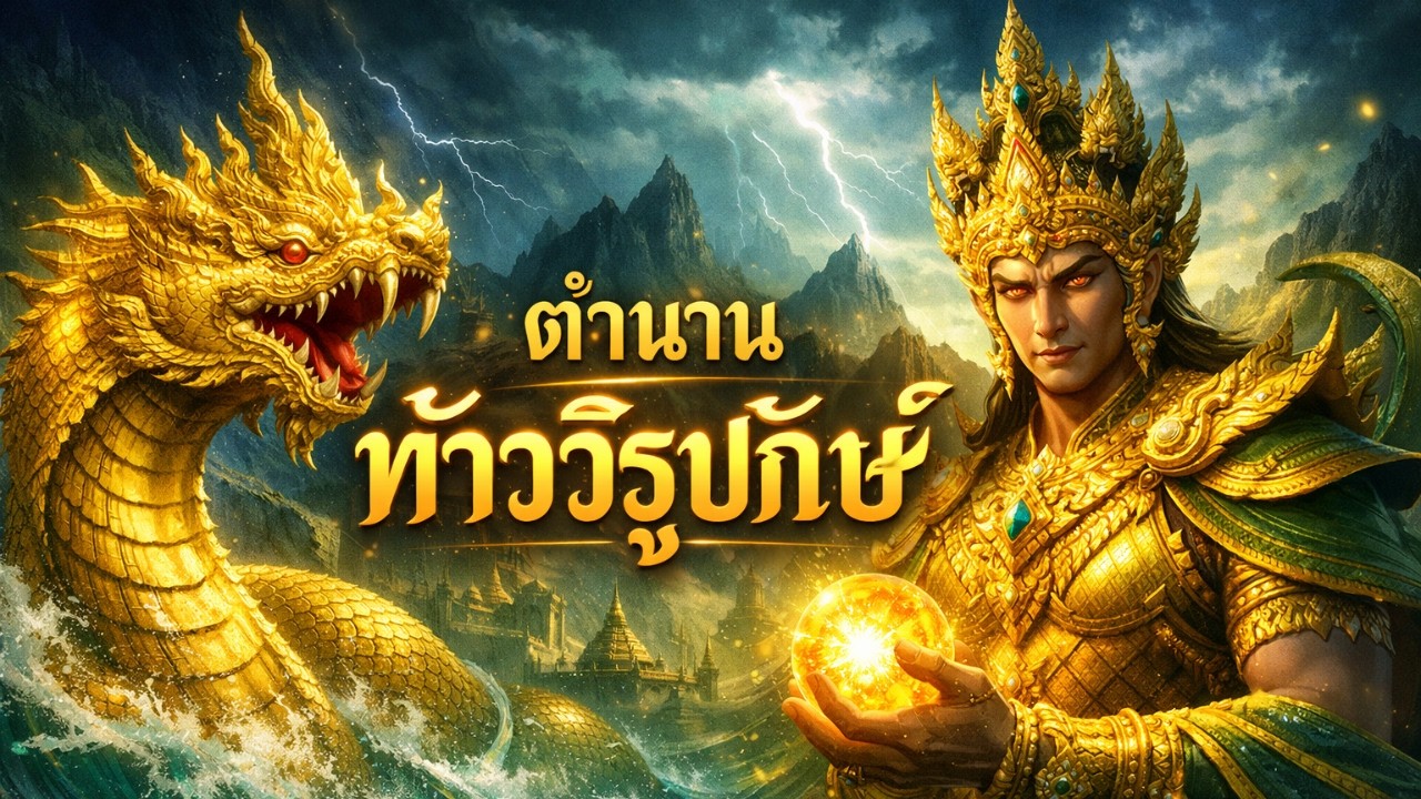 ตำนานท้าววิรูปักษ์ จอมราชันย์พญานาคทองคำ l May อยากเล่า EP.14