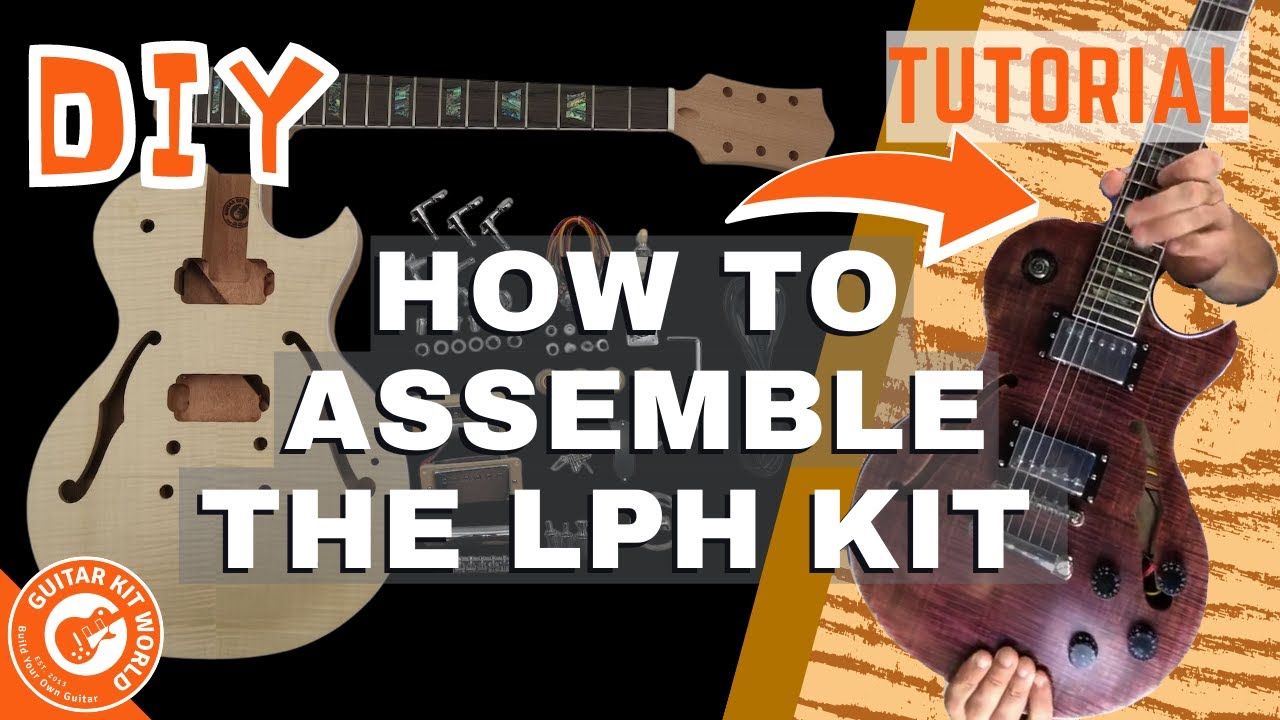 Semi-hollow Body Guitar Kit Assembly Manual