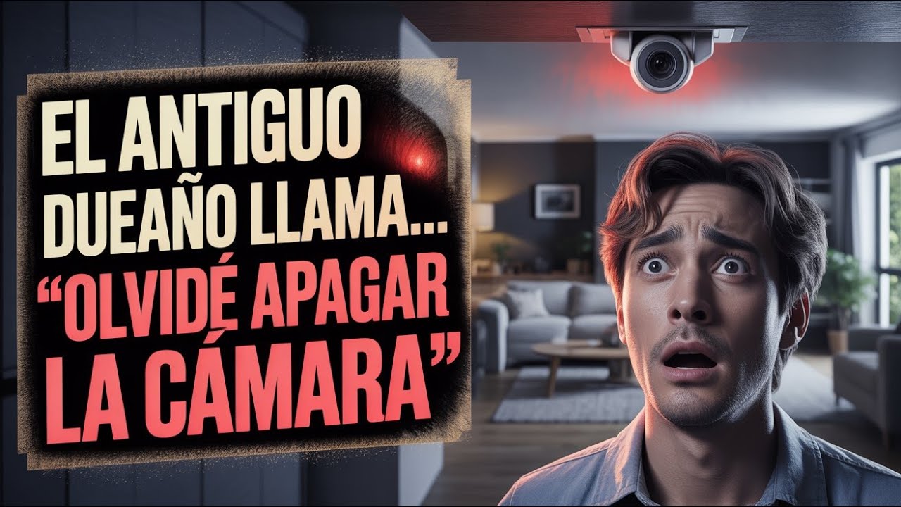 “Olvidé desconectar la cámara… tienes que saber algo ”