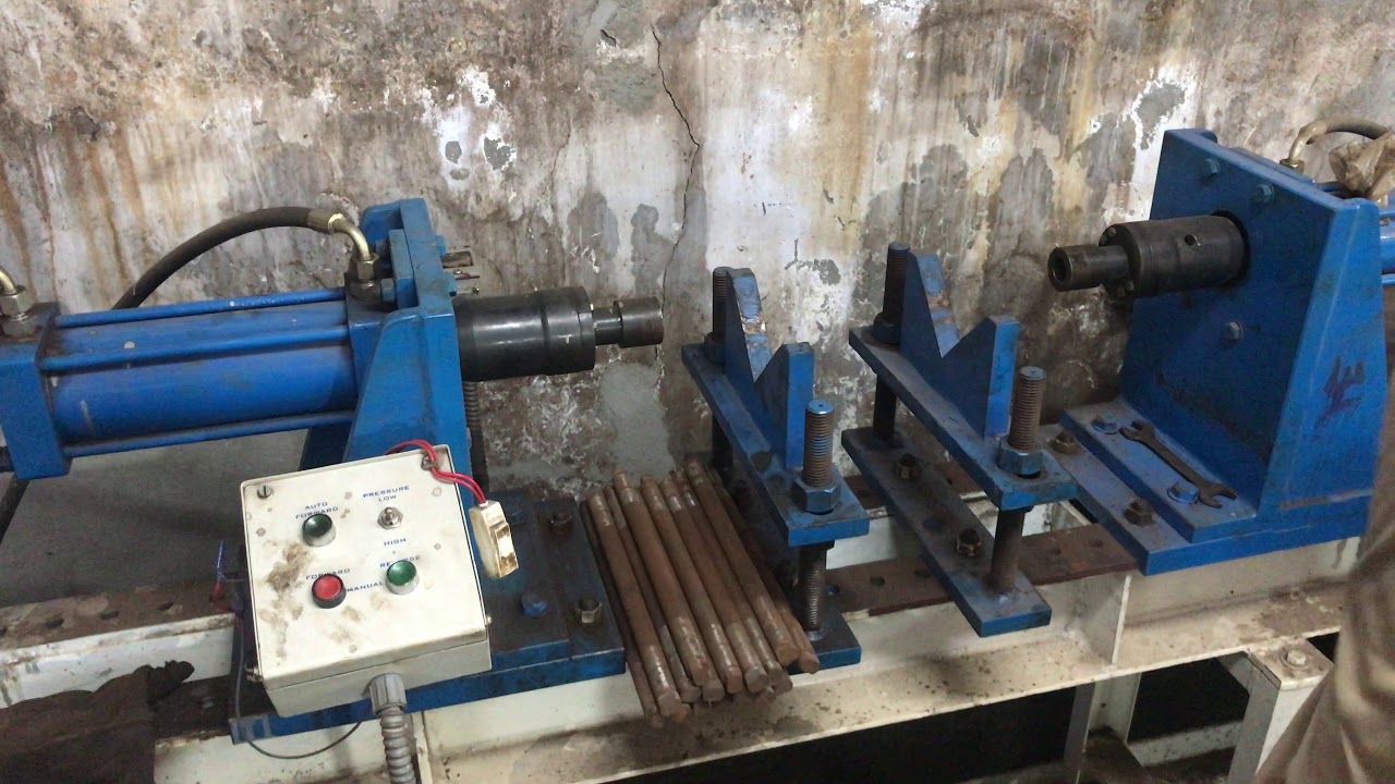 Conveyor Idler Bearing Fitting Machine