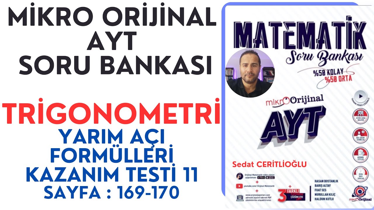 ТРИГОНОМЕТРИЯ | БАНК ВОПРОСОВ ПО МИКРО-АЙТ, СТРАНИЦА: 169–170 | #originalmath #microoriginal# yks...