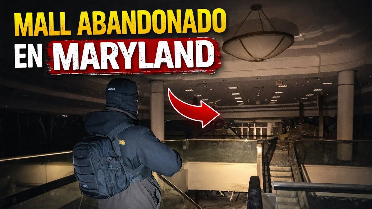 EXPLORANDO MALL QUE CERRÓ HACE 3 AÑOS EN MARYLAND 🦀