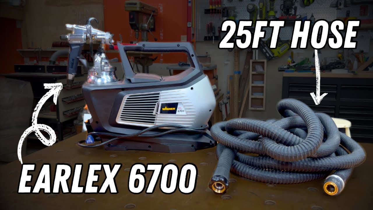 Best Paint Sprayer for Woodworkers | Earlex 6700 from Wagner