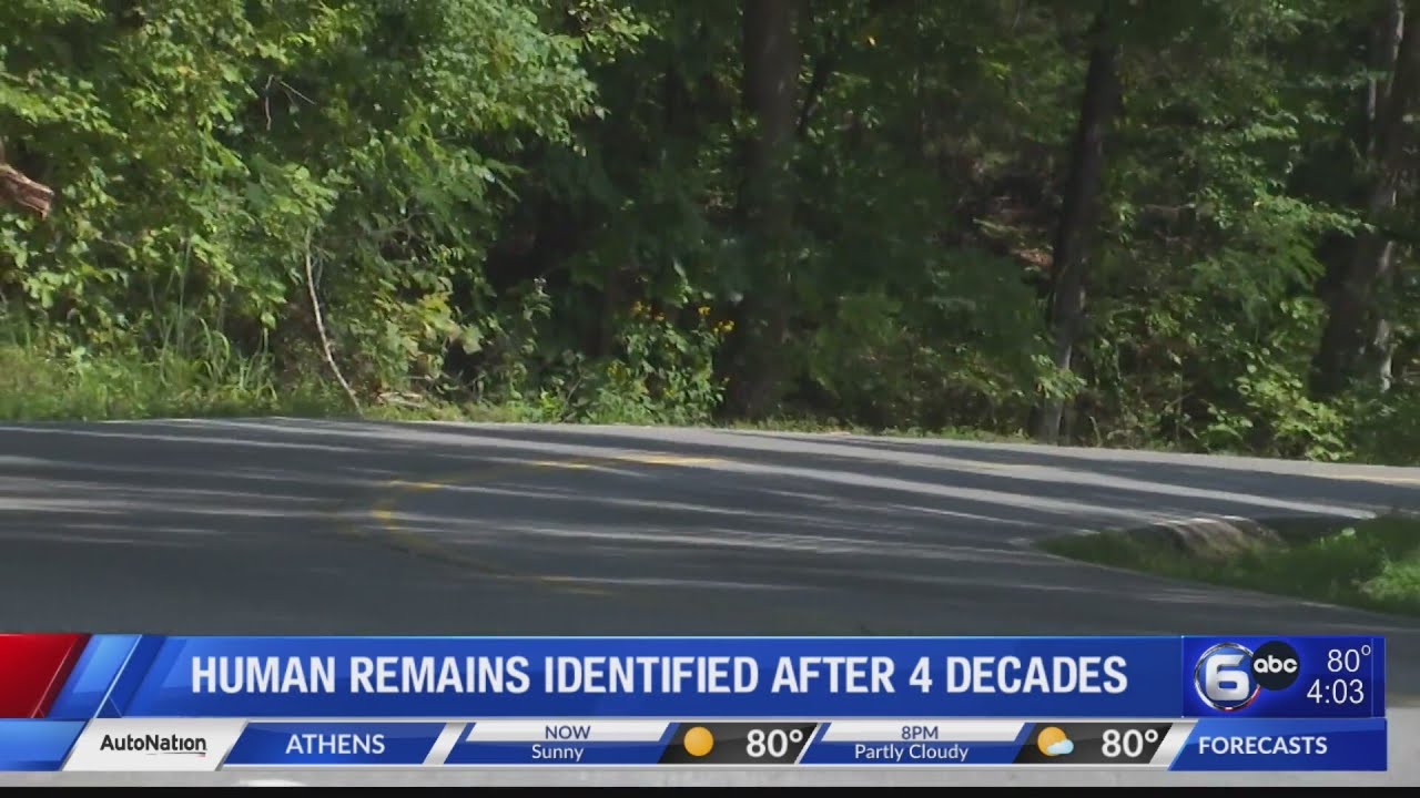 Human remains found in Loudon County identified after 4 decades