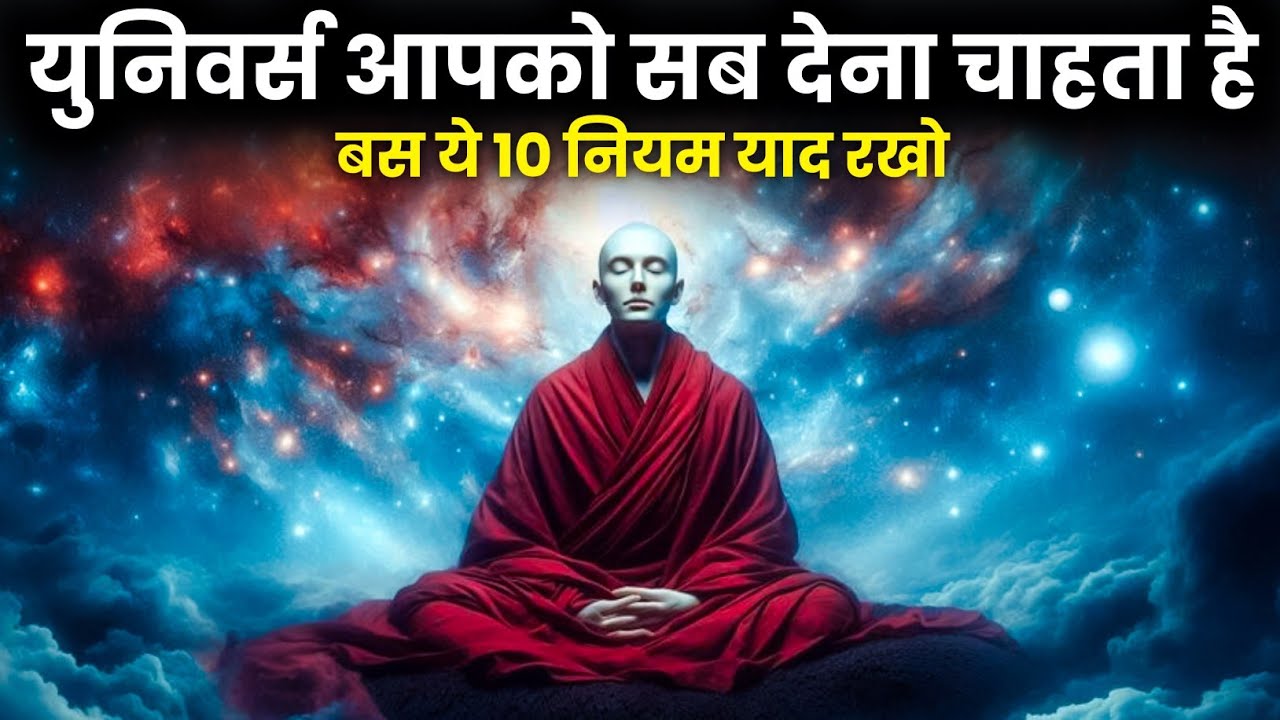 युनिवर्स आपको सब देना चाहता है | बस ये 10 नियम याद रखो | Universe Manifestation Secrets