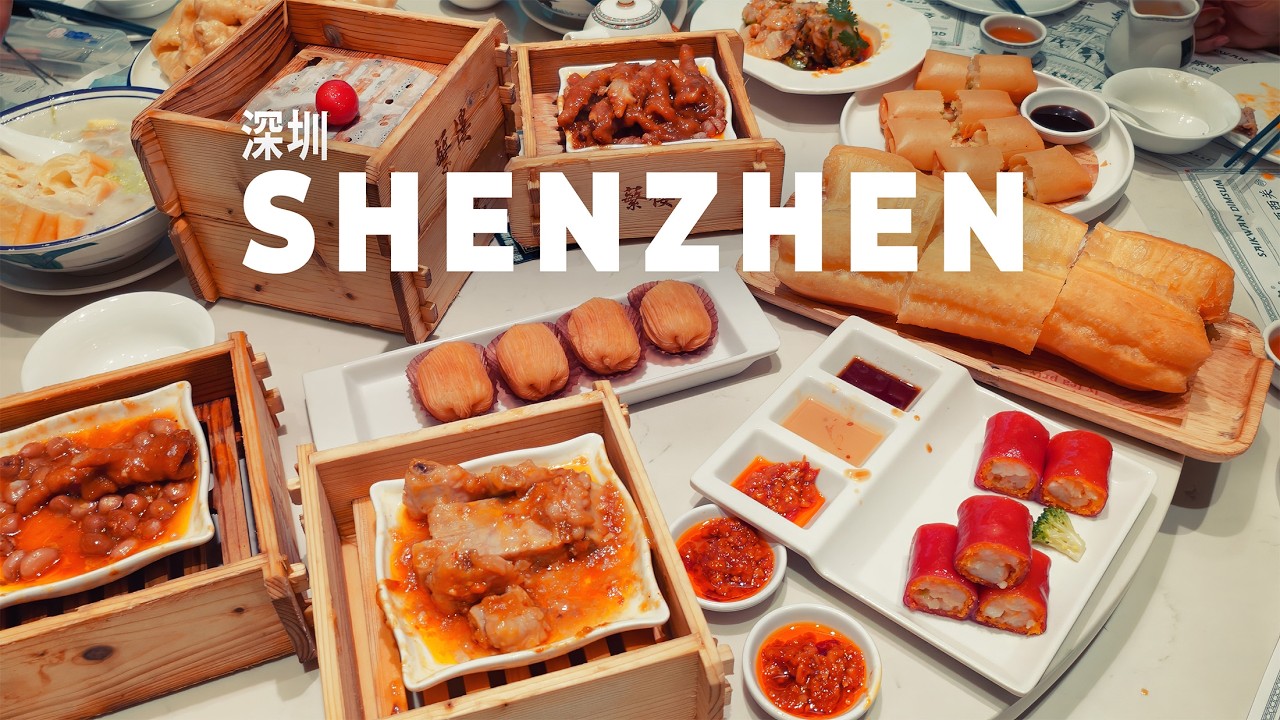 everything i ate in shenzhen 🥢🥟  | 5 days of food, drinks and shopping 🛍️