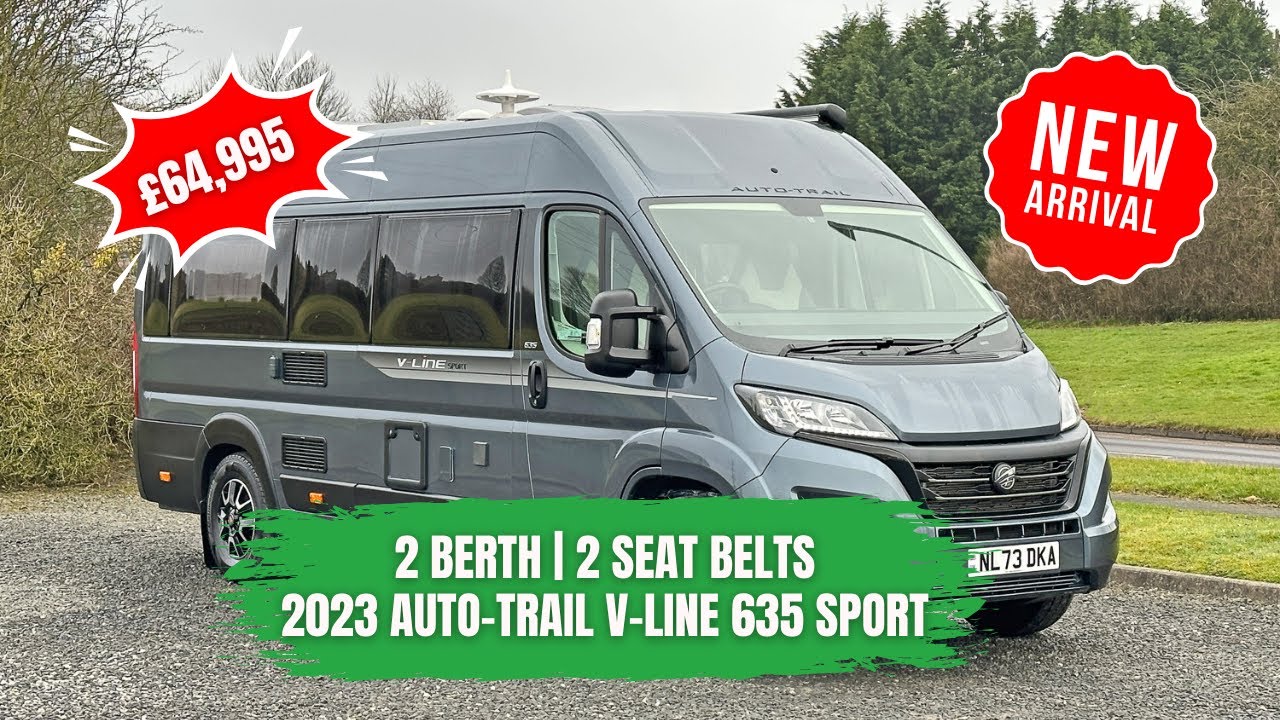 2023 Auto Trail V Line 635 Sport Campervan | Walkaround Video