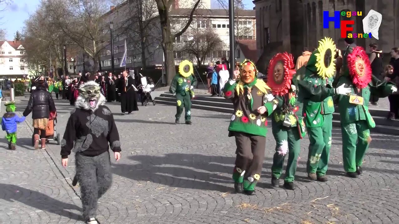 Narrenbaumumzug Singen 2014