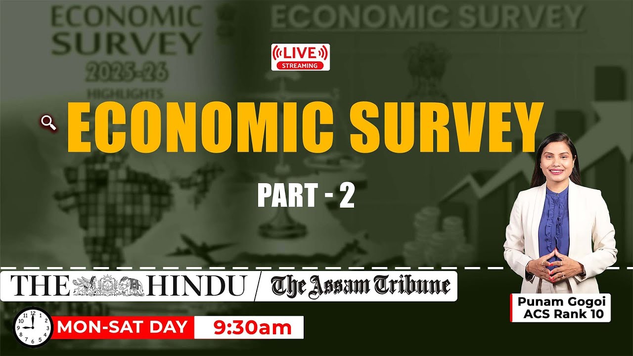 Current Affairs Live Class with Punam Gogoi (ACS Rank 10) |