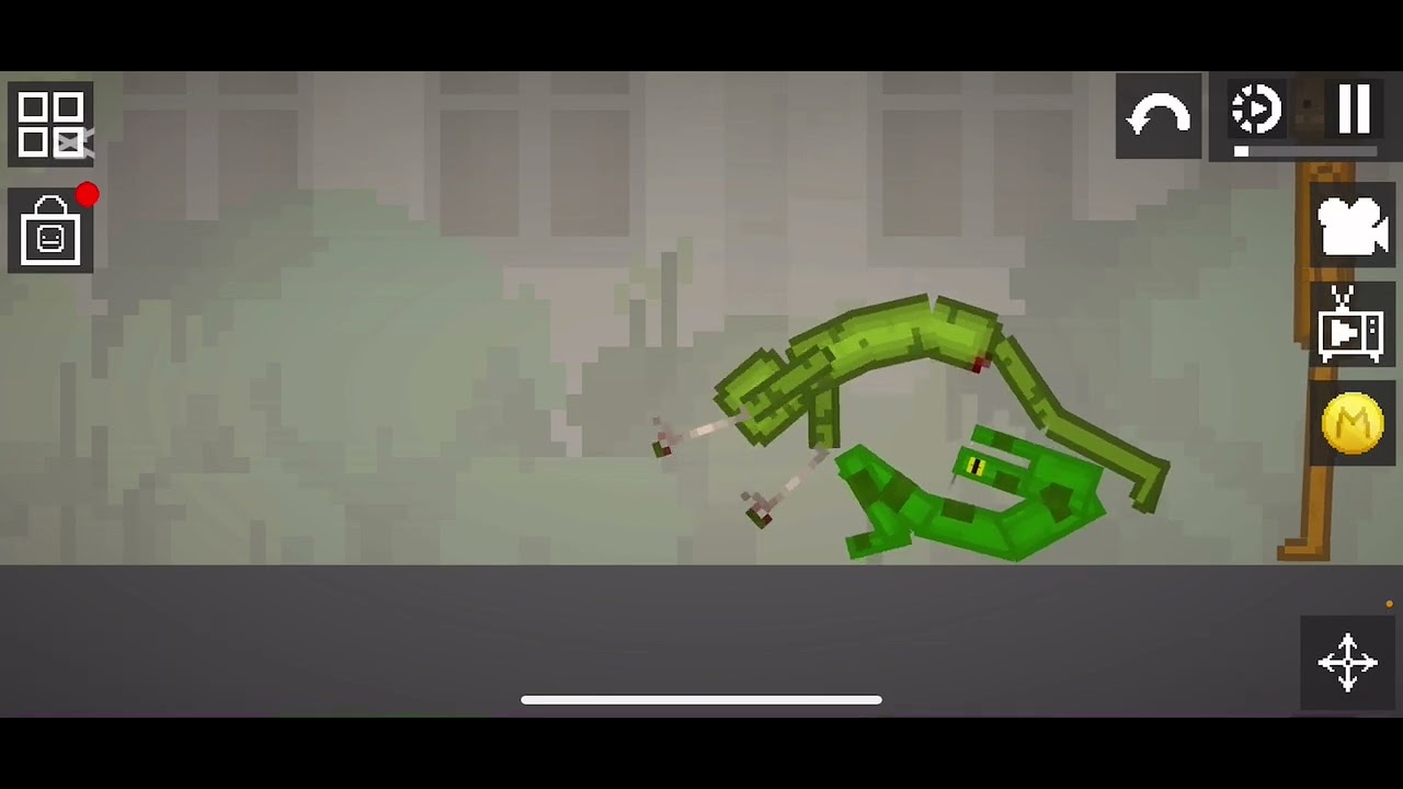 Melon and pumpkin see￼s a baby snake no no no is a grown-up snake🐍