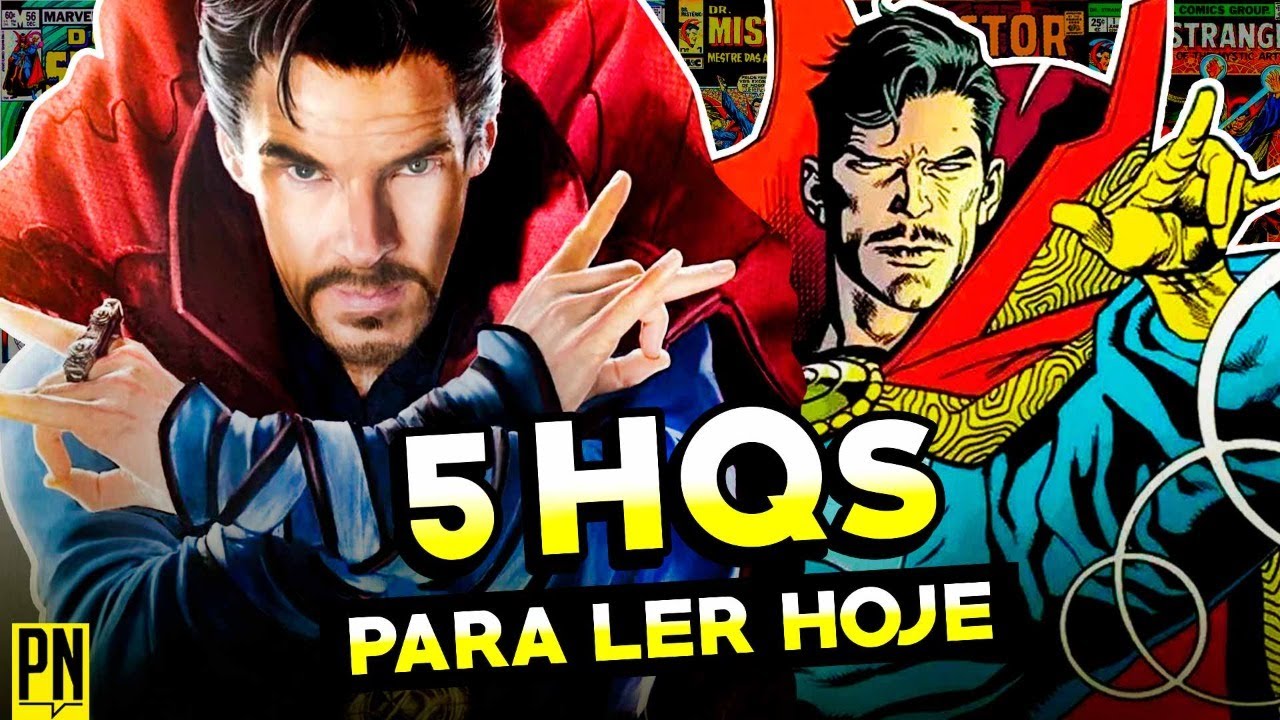 5 QUADRINHOS CRUCIAIS DO DOUTOR ESTRANHO PRA SE LER HOJE! | Pipoca e Nanquim 468