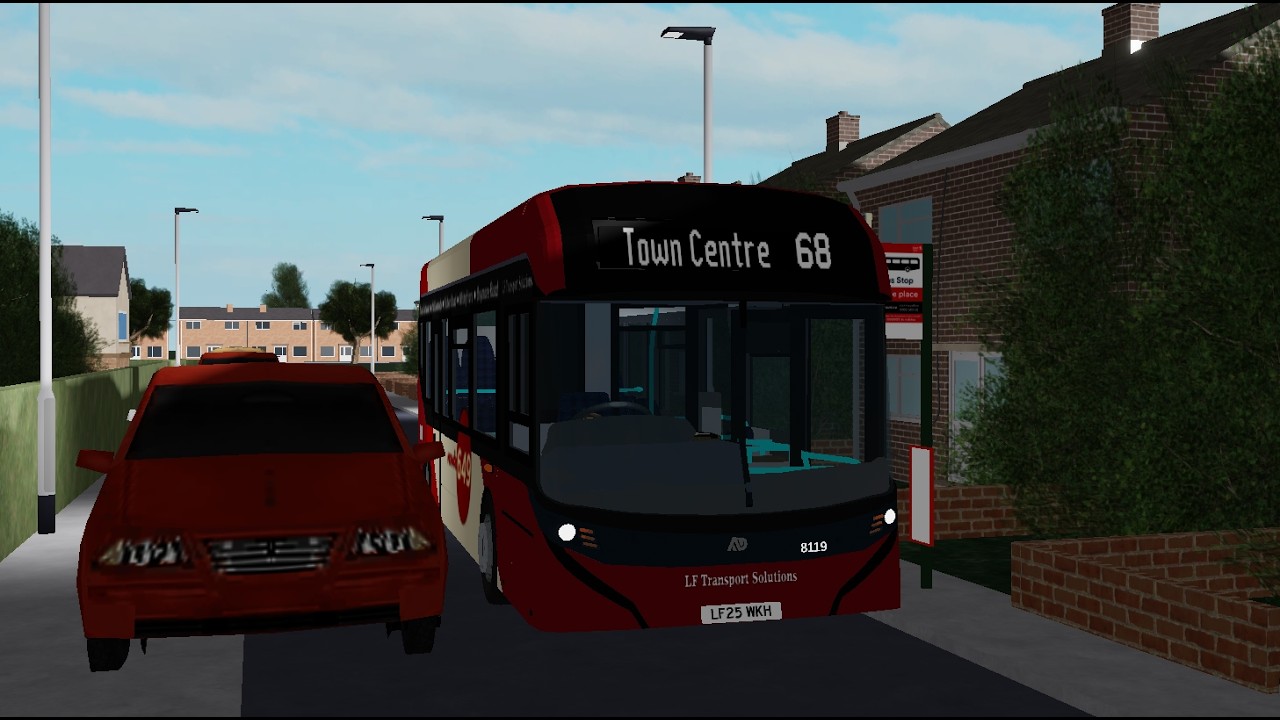 FULL ROUTE VISUAL | LF Transport Solutions Route 68: Temple Ewell - Dover | 8119 (LF25WKH)