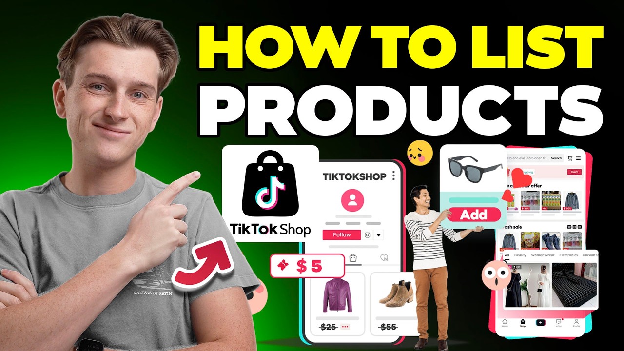 Как разместить листинг своих товаров в магазине TikTok (пошаговое руководство)