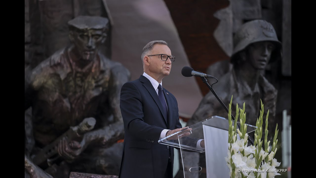 Plac Krasińskich w Warszawie | Uroczysty Apel Pamięci w 81. rocznicę Powstania Warszawskiego