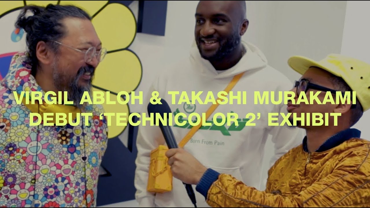 Virgil Abloh & Takashi Murakami Talk Their Joint ‘Technicolor 2’ Exhibit