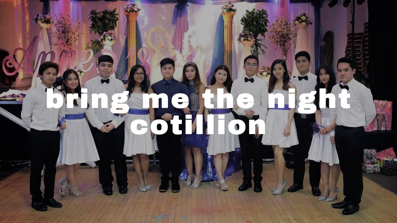 bring me the night cotillion | anne's debut
