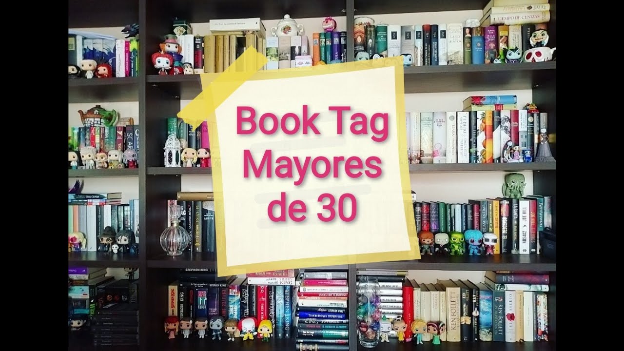 Book Tag para mayores de 30 años.
