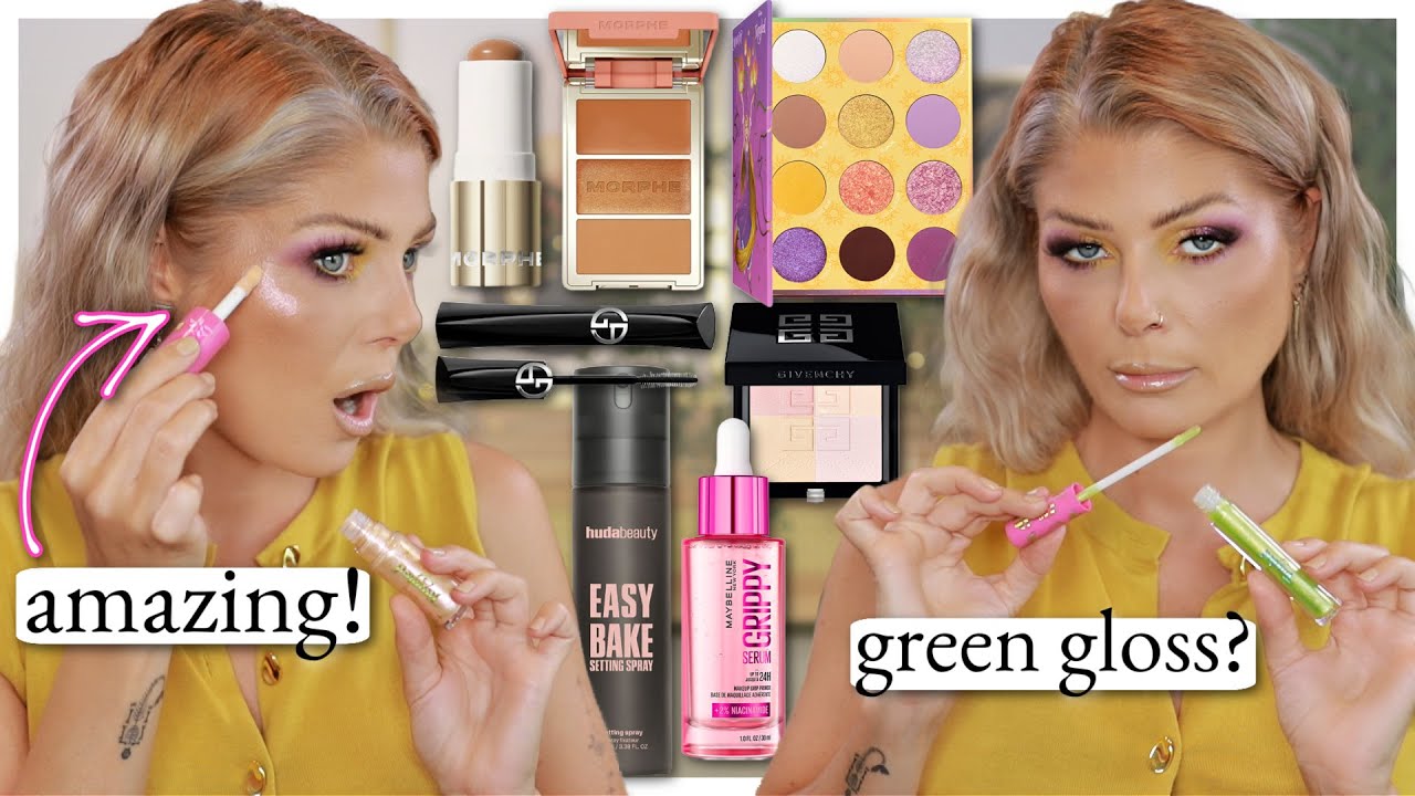 MORPHE SURPRISES (!) & COLOURPOP X TANGLED 😱 New Hyped Makeup Try-On