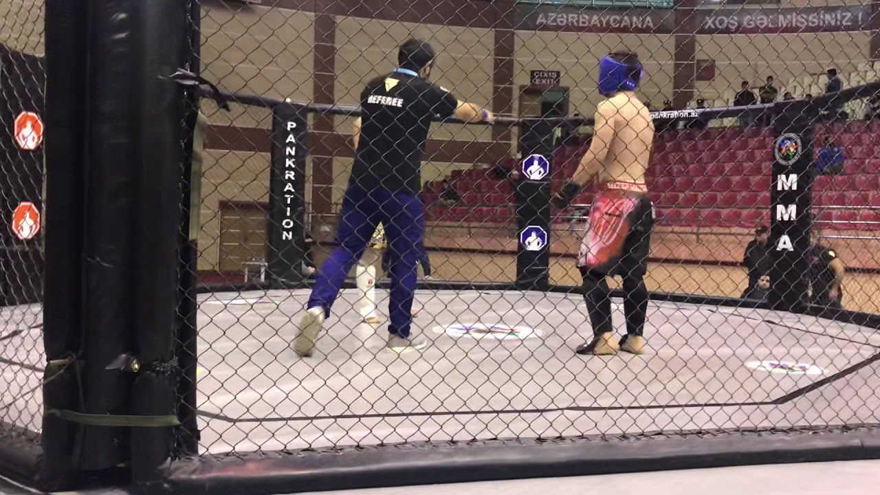 Quliyev Ali  Baku Fight VS Kərimov Şahin Poladov Fight club MMA AZERBAİJAN
