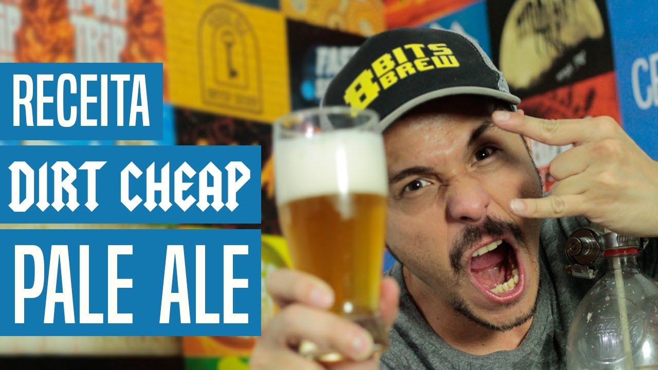 Receita Dirt Cheap: Pale Ale Barata e muito Boa