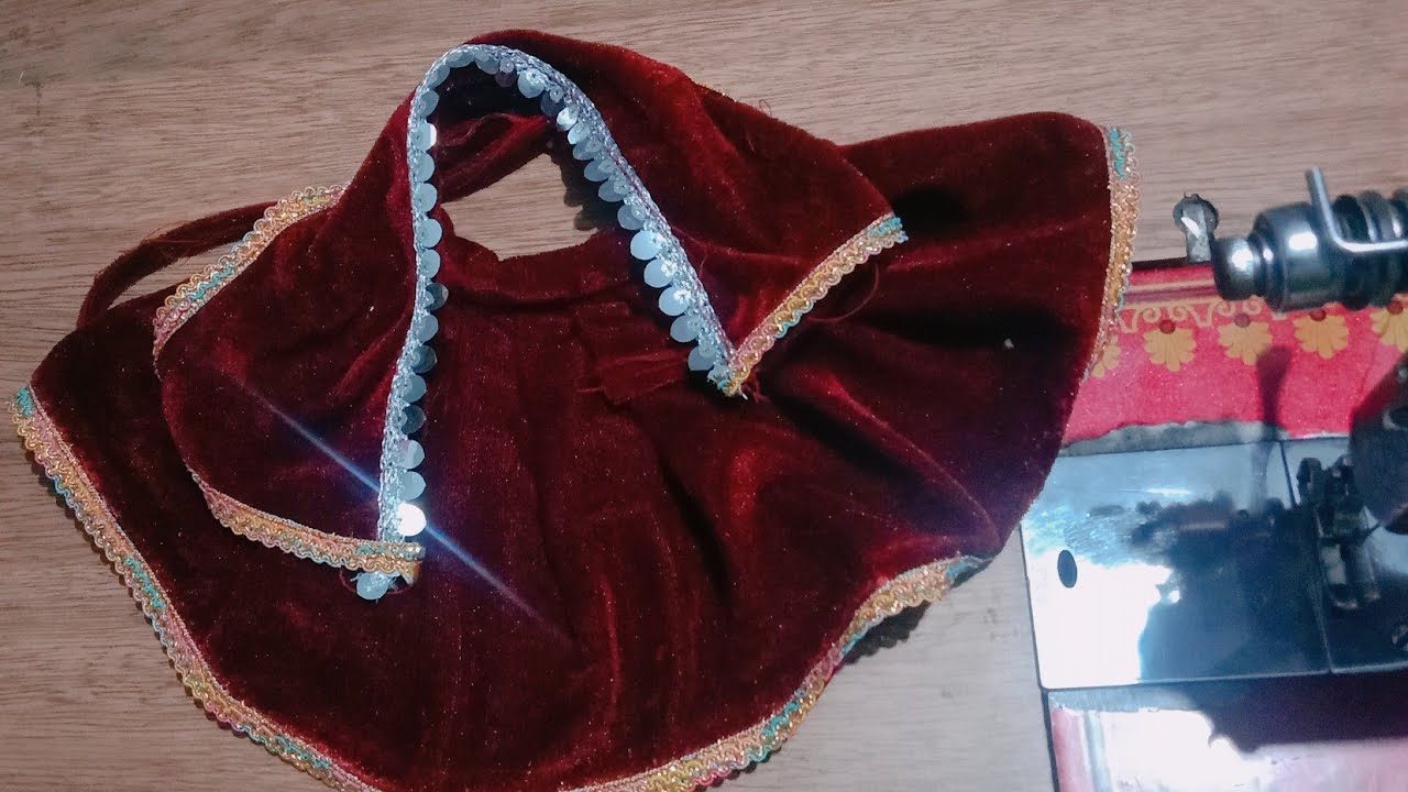 Mata Rani ka dress banana sikhe 🥰 how to make mata rani dress 