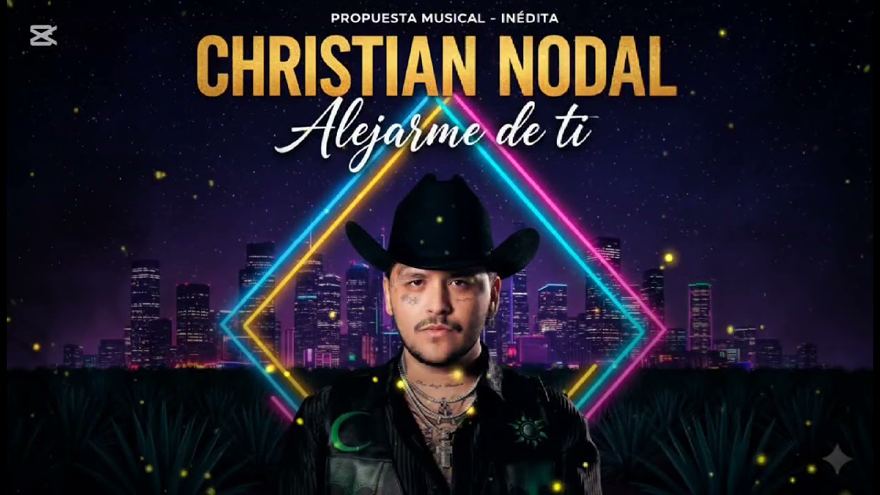 Christian nodal - alejarme de ti,(vídeo oficial)