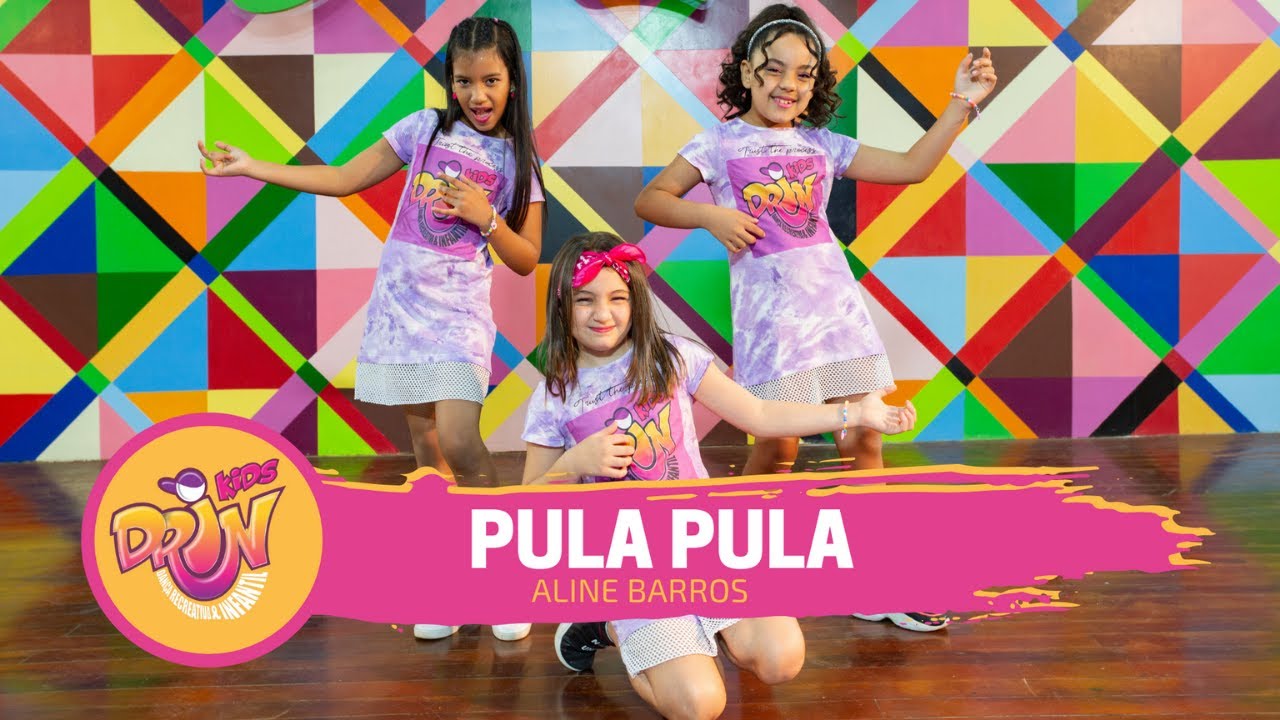 Pula Pula - Aline Barros e Cia  | Drin Kids | BrazaPlay (Coreografia) | Dance Video
