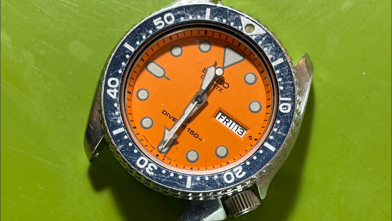 Для JC: Реставрация часов Seiko 7548-700H 5/78, 13 марта 2026 г.