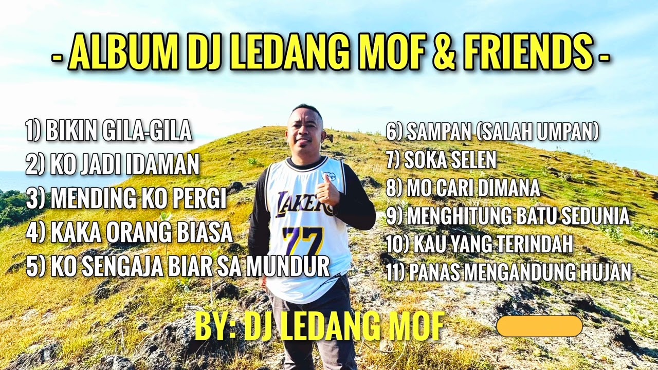 ALBUM DJ LEDANG MOF & FRIENDS - GERRSO MUSIKKA PROJECT - JILID lll 🎛️🎧