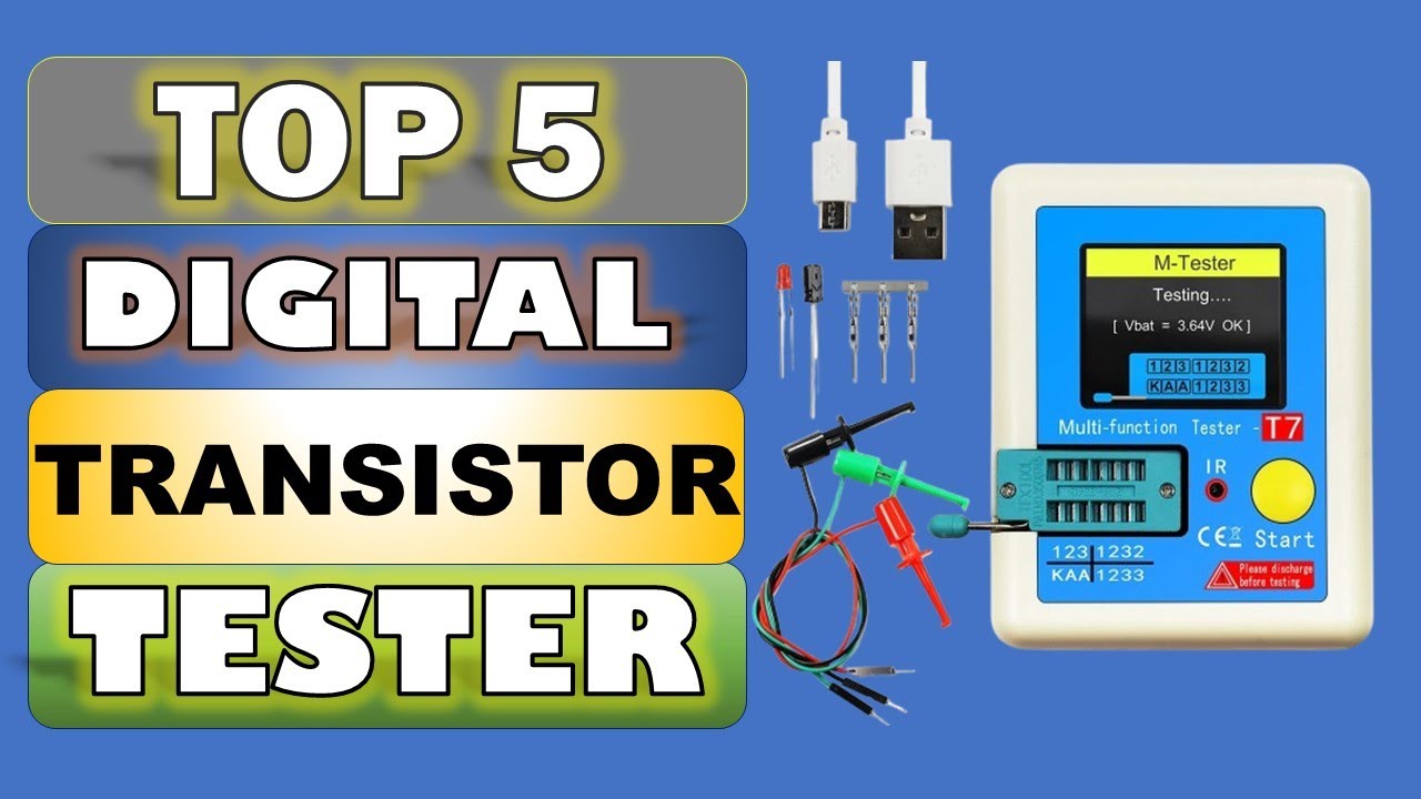 Top 5 Best Digital Transistor Tester in 2025 From Aliexpress