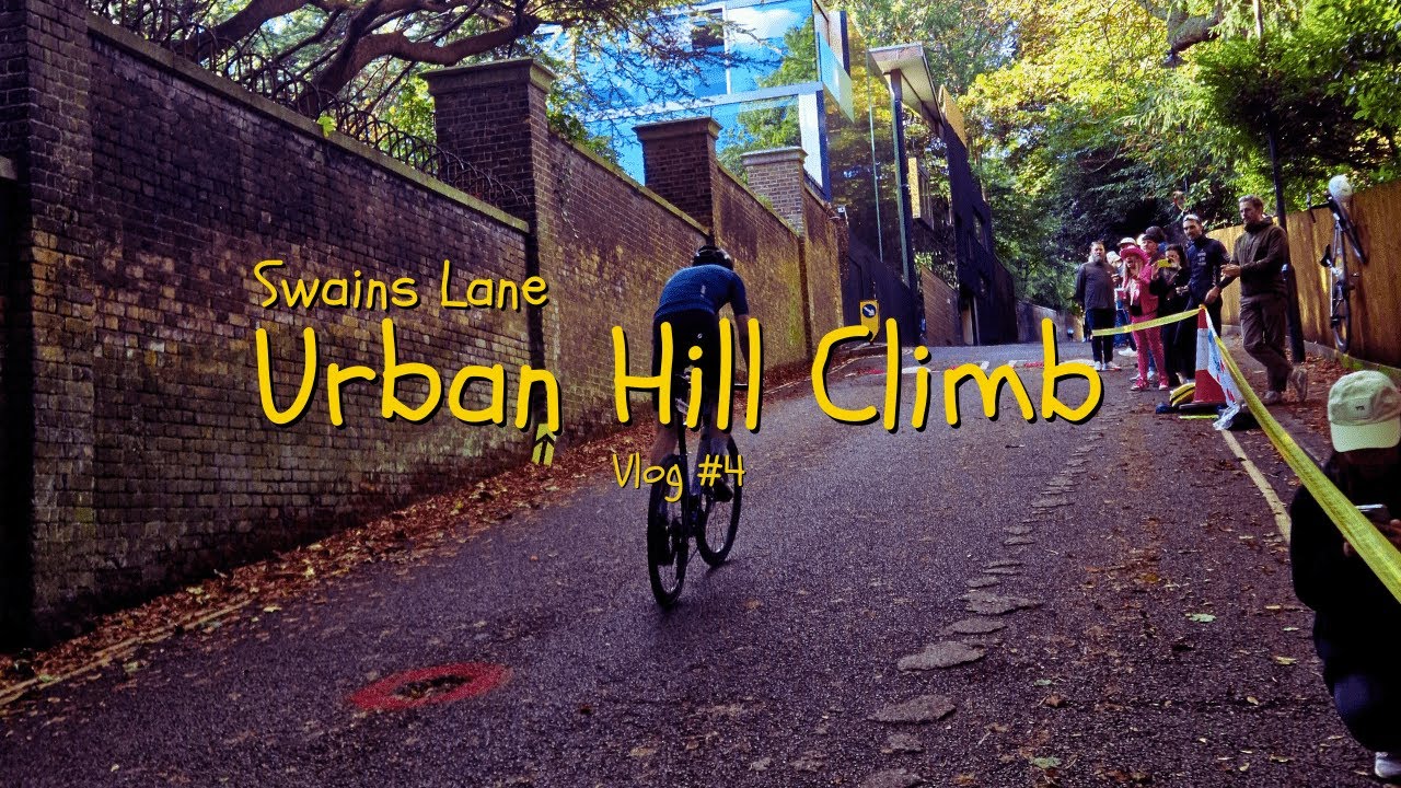 THE IMPOSSIBLE HILL CLIMB - SWAINS LANE - London Cycling Vlogs E4