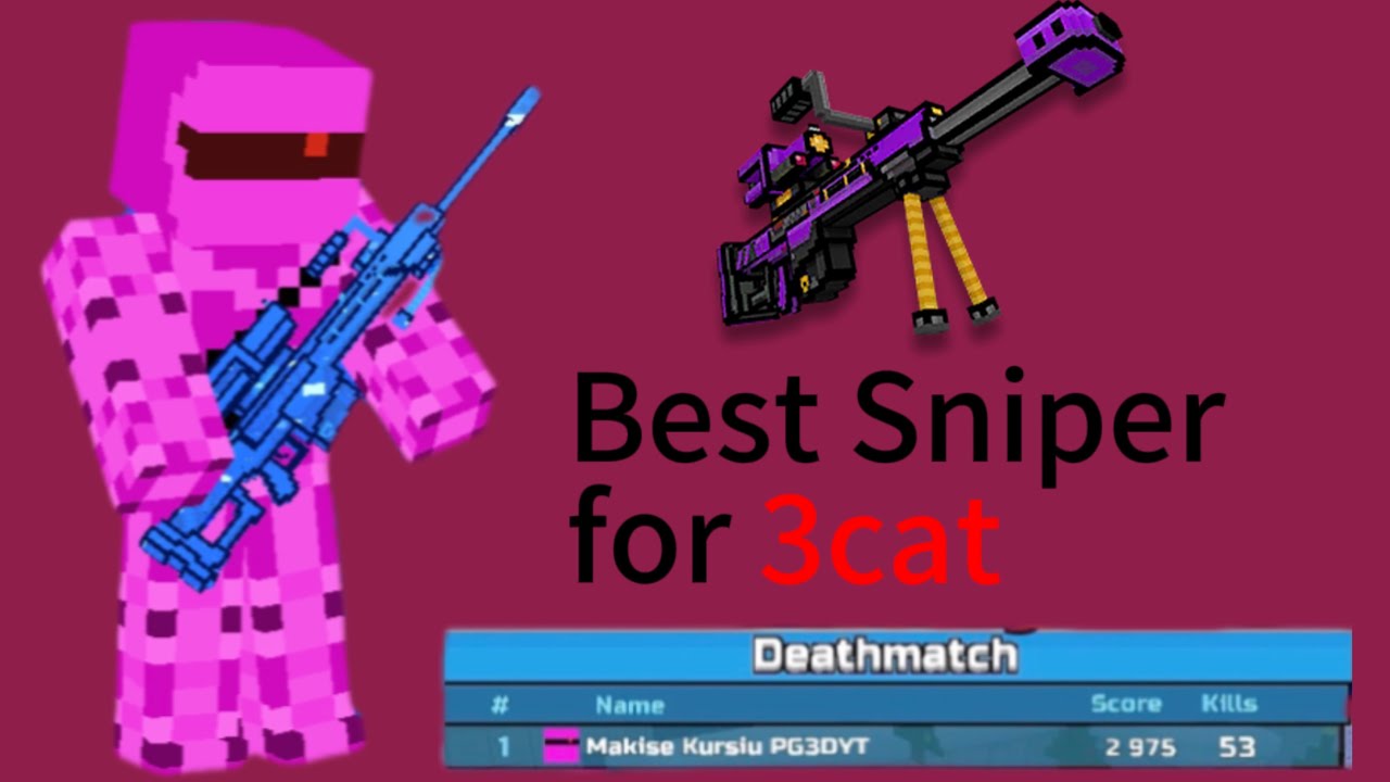 3cat spam gameplay using Harsh Punisher (Pixel Gun 3D)