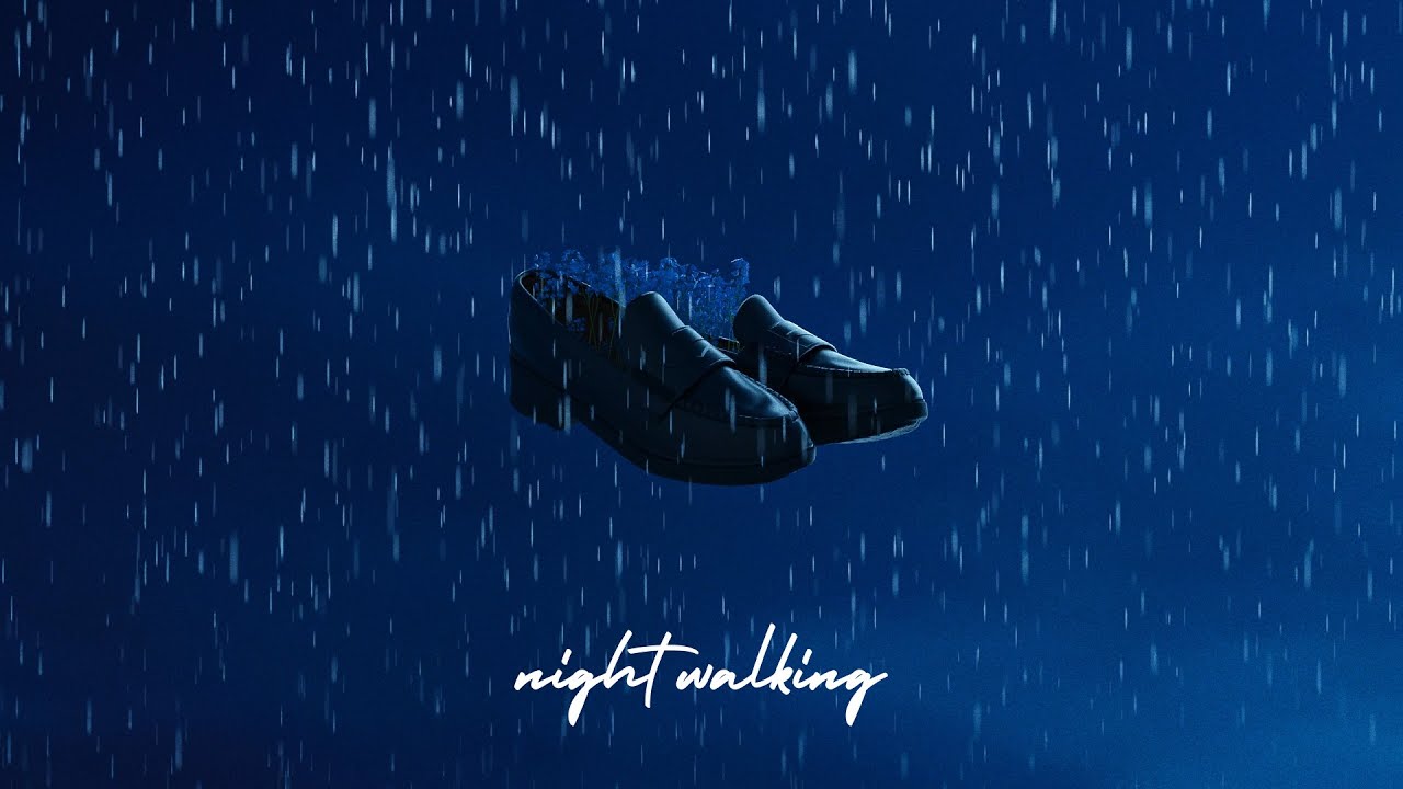 Lonely in the Rain & Shallou - Night Walking [Official Visualizer]