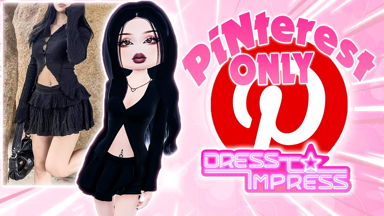 ONLY Using PINTEREST OUTFITS In Dress To Impress!