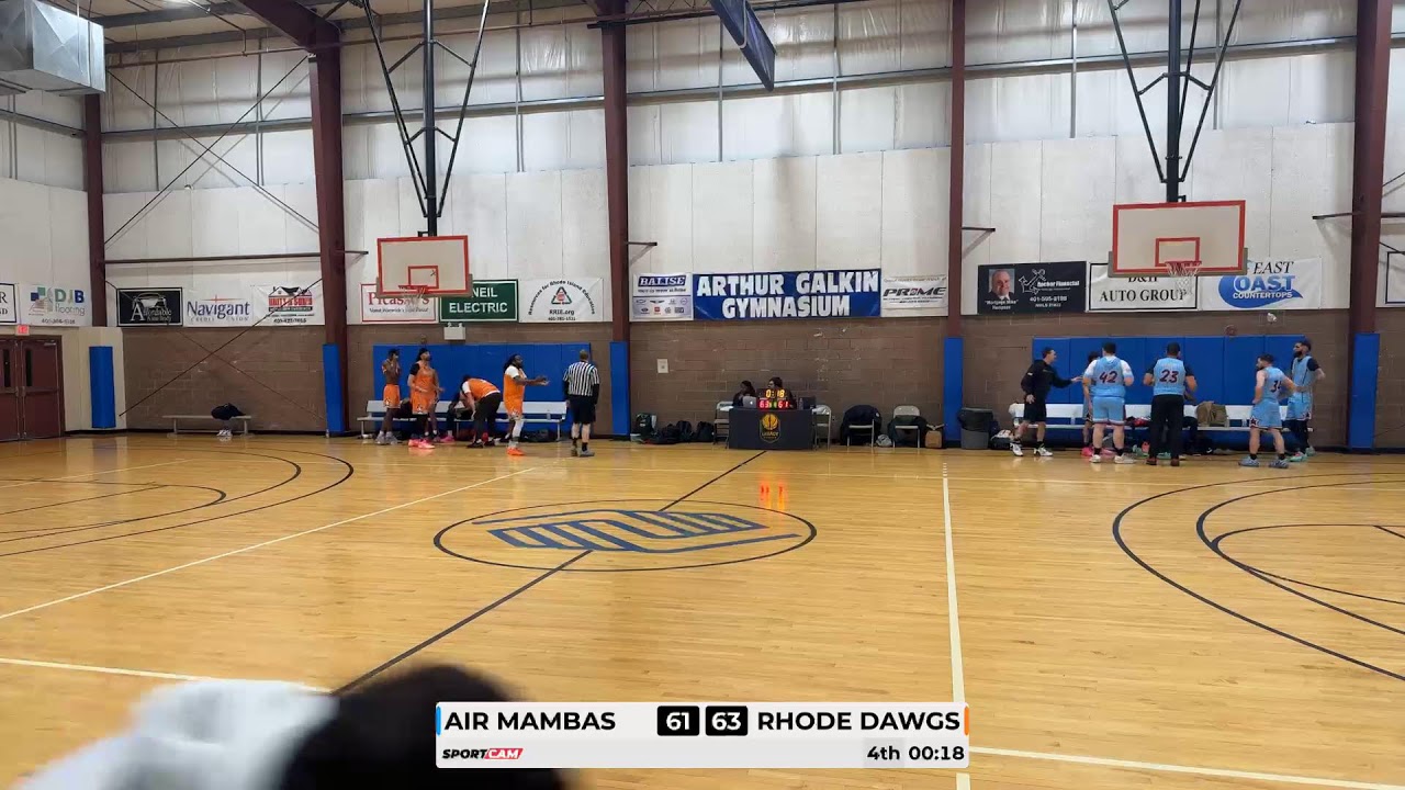 Semifinals RI Live Stream - (1) Rhode Dawgs vs (4) Air Mambas