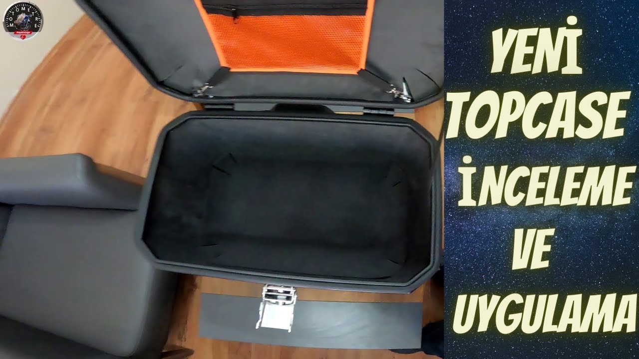 Yeni Top Case Aldım I Başıma Neler Geldi I Mondial Rx3i Evo 55 Litre Arka Çanta