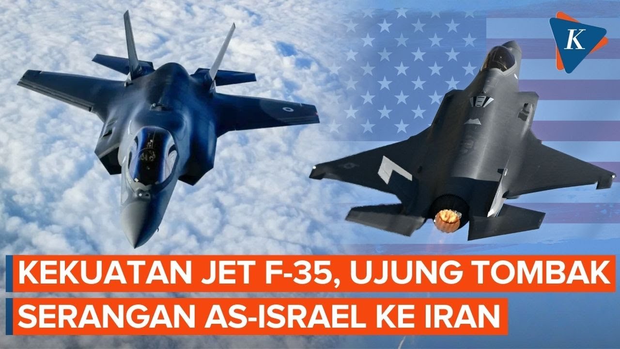 Andalkan Teknologi Siluman, Jet F-35 Jadi Ujung Tombak Serangan AS ke Iran