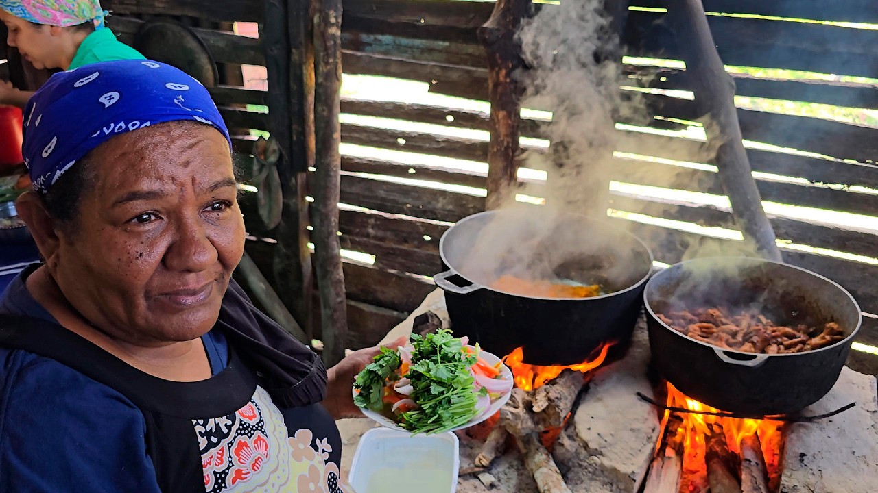Tremenda Discusión En La cocina por la SAL ENTERA. COMIDA TÍPICA. La vida del campo