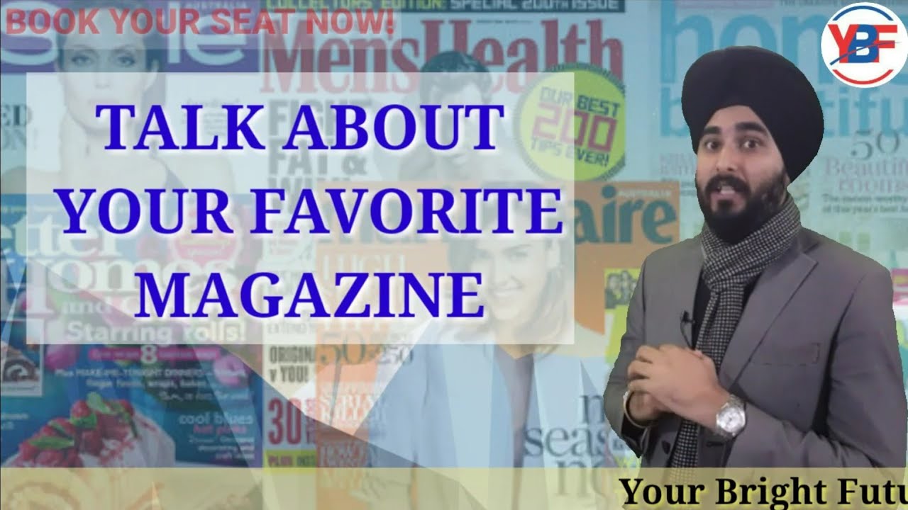 Talk About Your Favourite Magazine|Latest Latest IELTS Cue Card |8.0 Band Sample Answer Hindi  Exp