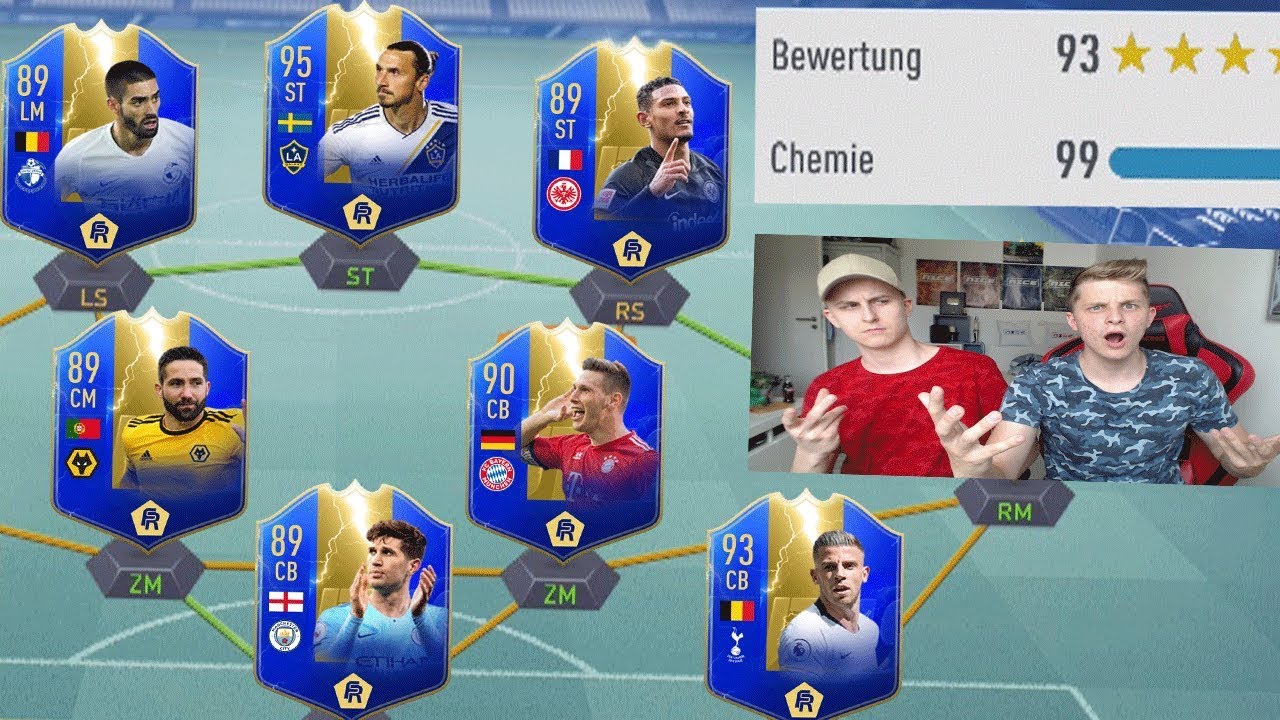 Schafft mein Bruder direkt sein 1. 193 Rated TOTS Fut Draft? - Fifa 19 Ultimate Team
