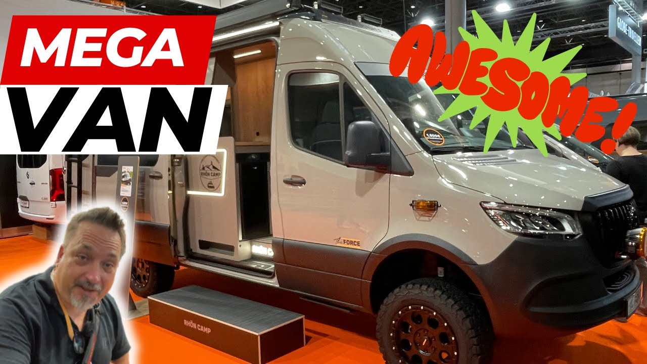 MERCEDES SPRINTER 4x4 | THE FORCE | OFFROAD WOHNMOBIL - caravan salon düsseldorf 2023