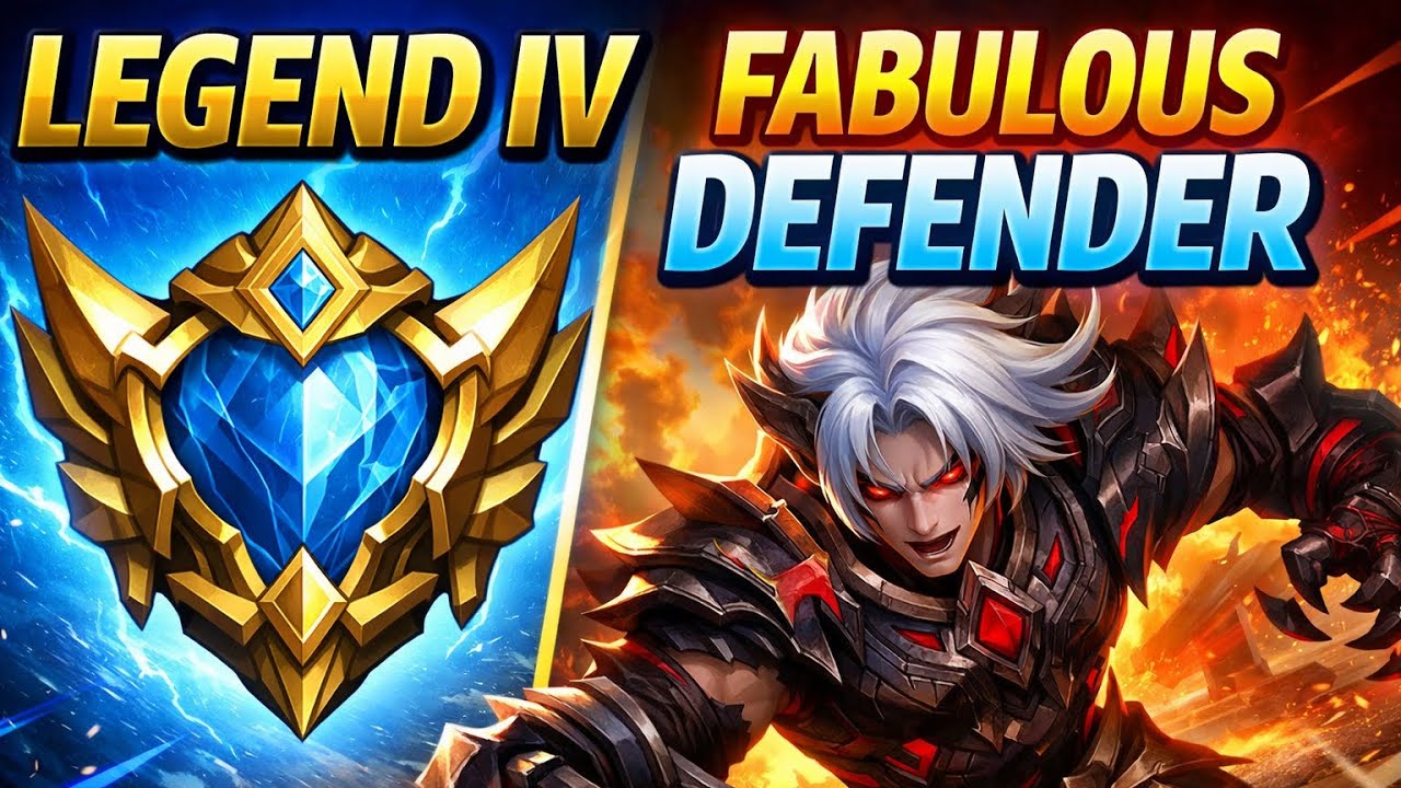 FABULOUS DEFENDER — Legend IV Rank Up with INSANE Team Play