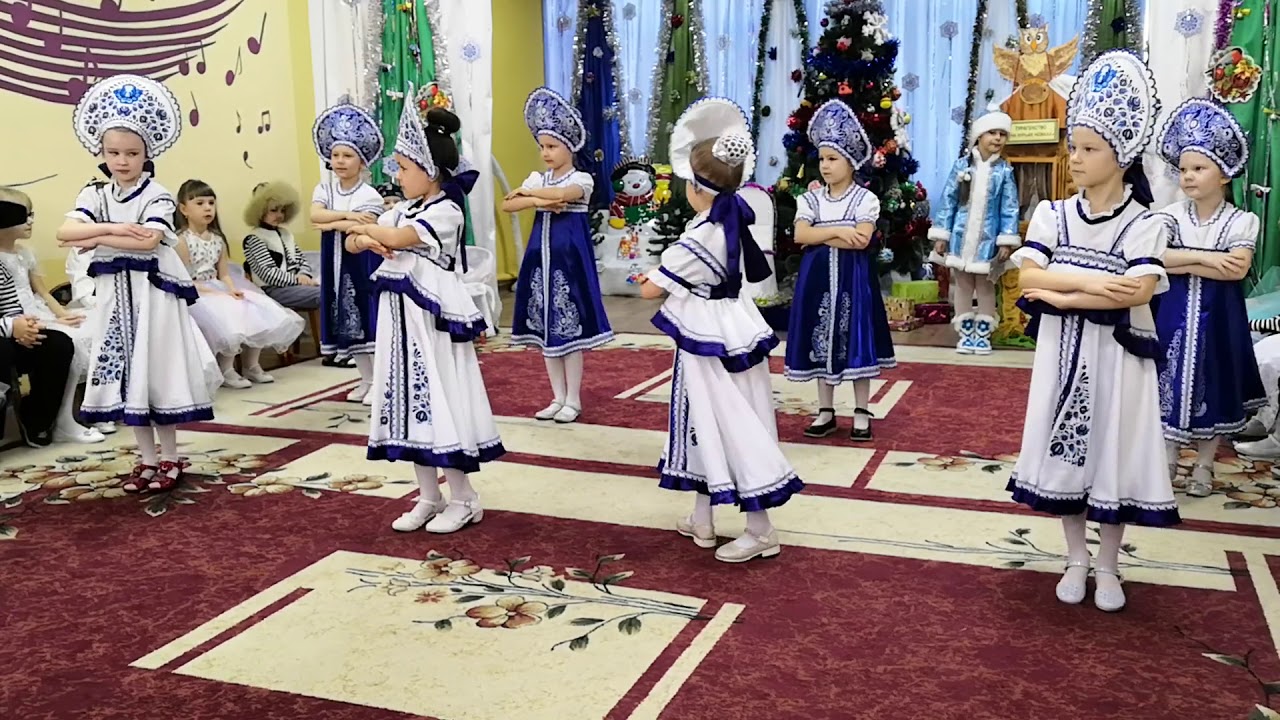 Танец Метелица на утреннике, Подготовительная группа!