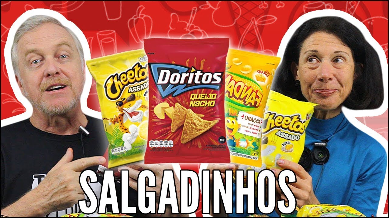 IDOSOS REAGEM A DORITOS, CHEETOS, FANDANGOS - SALGADINHOS